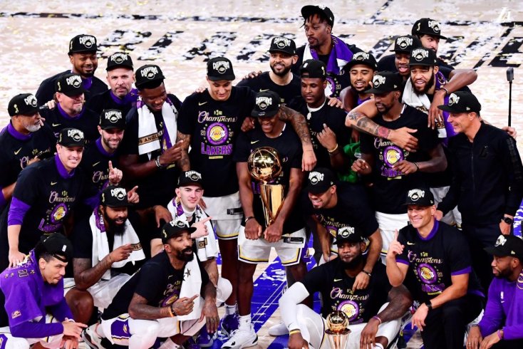 Los Angeles Lakers, NBA'de 17. kez şampiyonu oldu