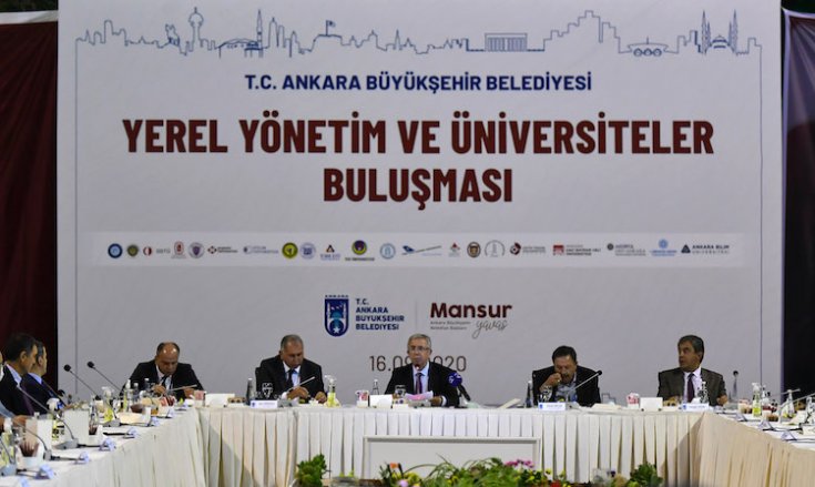 Mansur Yavaş, Ankara'daki üniversitelerin rektörleriyle buluştu