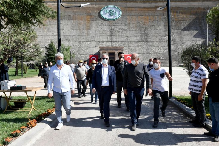 Mansur Yavaş'tan Cumhuriyet döneminin ilk barajı Çubuk 1 için özel açılış