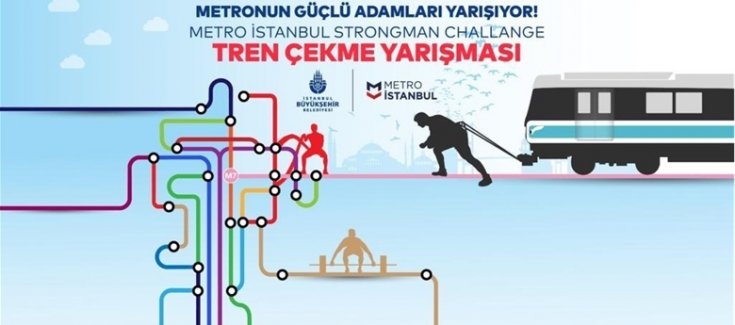 Mecidiyeköy - Mahmutbey Metro Hattı’nın açılışında 'tren çekme yarışması' düzenlenecek