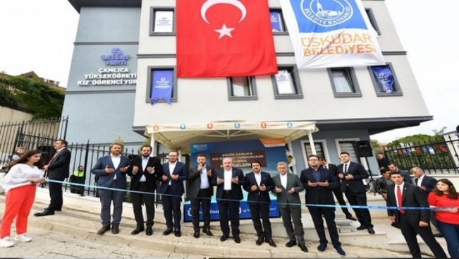 Meclis Başkanı Şentop'un açılışına katıldığı yurt binasının Ensar Vakfı’na bedelsiz verildiği ortaya çıktı