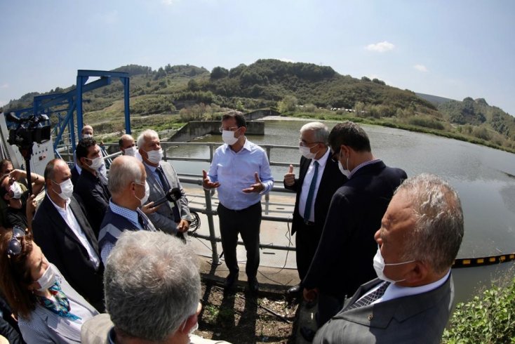 Melen Barajı'na giden İmamoğlu'ndan DSİ ve bakanlığa tepki: Bilgi istedik, cevap dahi verilmedi