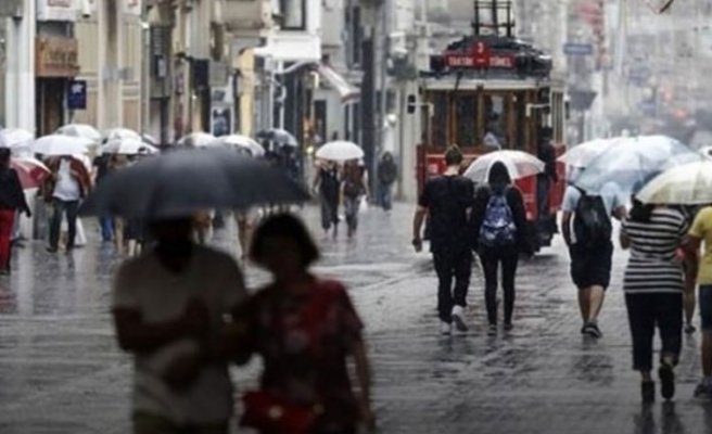 Meteoroloji’den İstanbul için sağanak yağış uyarısı