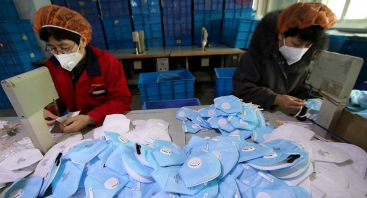 Pandemiyi durduran Çin, 4 milyar maske ihraç etti