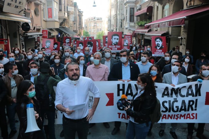 Taksim Dayanışması'ndan Gezi'nin 7. yılında İstiklal'de açıklama