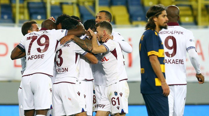 Trabzonspor, Ankaragücü'nü 1-0 mağlup etti