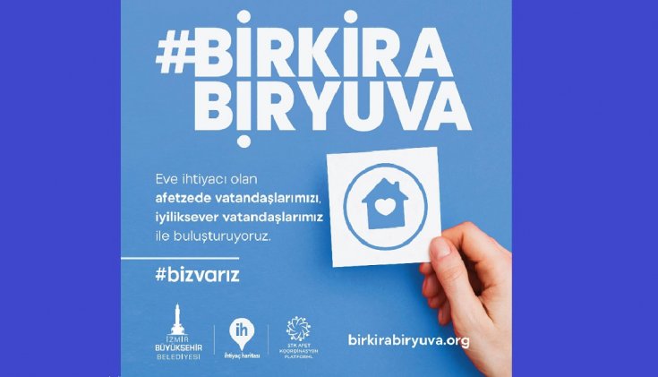 Tunç Soyer; Başlattığımız #BirKiraBirYuva kampanyasına #BizVarız diyerek büyük destek geliyor, yoğunluktan internet sitemiz zaman zaman kilitleniyor; Denemekten vazgeçmeyin lütfen!