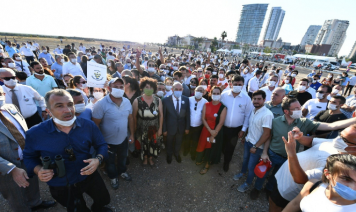 Tunç Soyer'den TOKİ tarafından satılan alanla ilgili açıklama: İzmir halkıyla birlikte ranta karşı mücadele edeceğiz