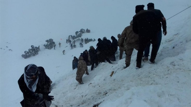 Van'daki çığ felaketinde ölü sayısı 41'e yükseldi