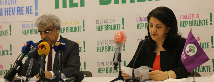 Yeni tutum belgesini açıklayan HDP'den muhalefete 9 maddelik çağrı