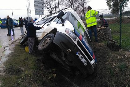 Adana'da trafik kazası: 9 yaralı