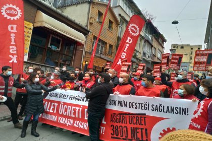 DİSK: İnsan onuruna yaraşır asgari ücret istiyoruz