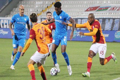 Galatasaray, Erzurumspor'u 2-1 mağlup etti