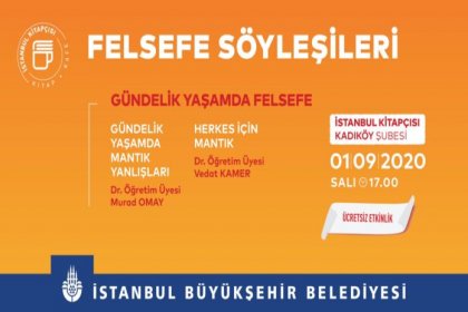 İstanbul Kitapçısı'nda 'Felsefe Söyleşileri' başlıyor