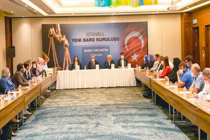 İstanbul’da kurulan yeni baroda Erdoğan’ın avukatları ve çok sayıda MHP’li yer aldı