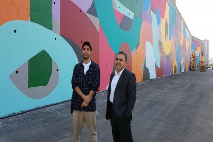 'Konuşan Duvarlar Projesi'ne onarım gerektiren alanlardan başlandı