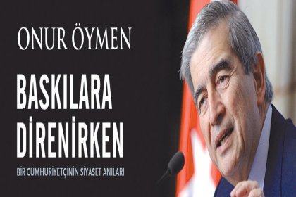 Onur Öymen'in yeni kitabı çıktı