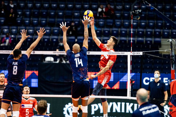 A Milli Erkek Voleybol Takımı, Hollanda’ya 3-1 mağlup oldu