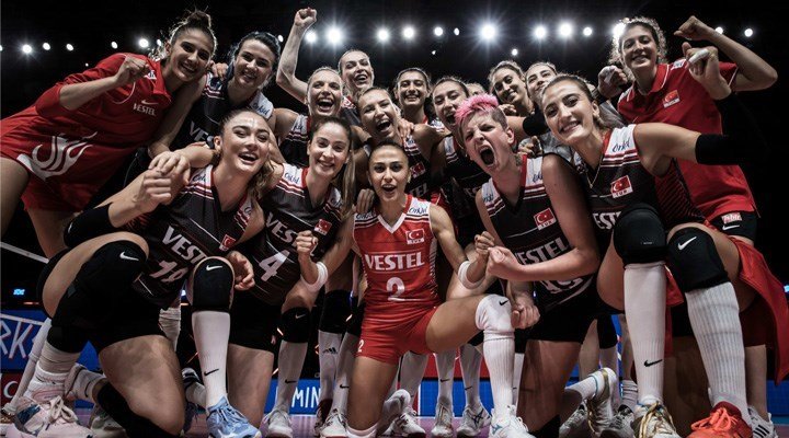 A Milli Kadın Voleybol Takımı, dünya üçüncüsü oldu