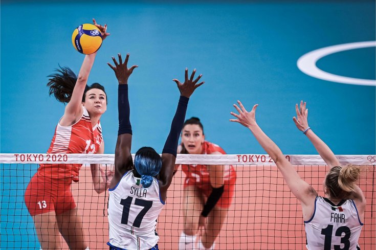 A Milli Kadın Voleybol Takımı, İtalya'ya 3-1 mağlup oldu