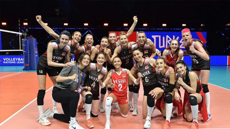 A Milli Kadın Voleybol Takımı, Milletler Ligi’nde Polonya’yı mağlup etti