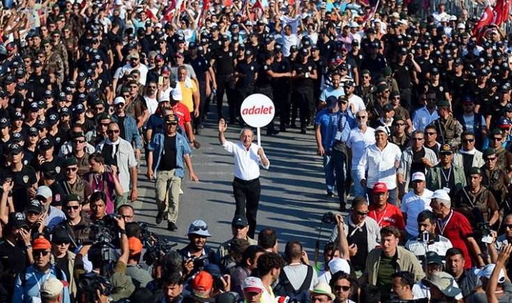 Adalet Yürüyüşü'nün 4. yılı Adalet Yürüyüşü'nün 4. yılı