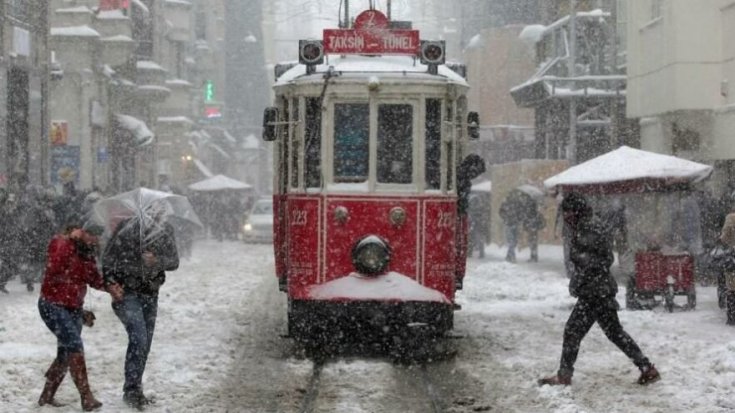 AKOM'dan İstanbul için kar yağışı uyarısı