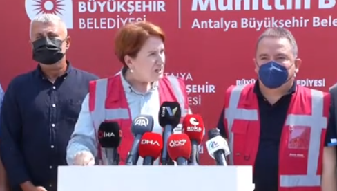 Akşener: Orman yangınlarına sebep olanlar terör üyeliği ile yargılanmalı Akşener: Orman yangınlarına sebep olanlar terör üyeliği ile yargılanmalı