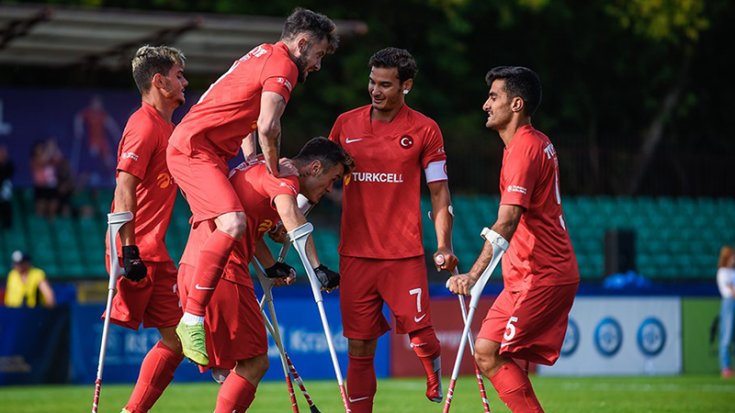 Ampute Milli Futbol Takımı çeyrek finalde