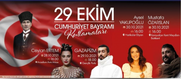 Ankara Büyükşehir Belediyesi 29 Ekim için bir dizi etkinlik düzenliyor Ankara Büyükşehir Belediyesi 29 Ekim için bir dizi etkinlik düzenliyor