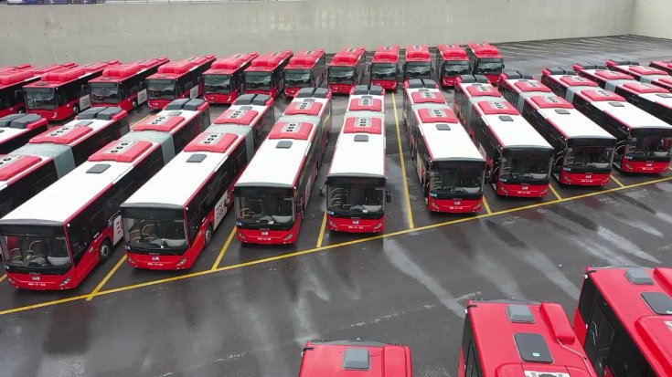 Ankara Büyükşehir Belediyesi 301 yeni otobüsü filosuna ekledi Ankara Büyükşehir Belediyesi 301 yeni otobüsü filosuna ekledi