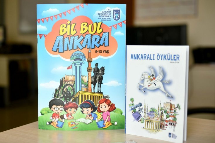 Ankara Büyükşehir Belediyesi, çocuklar için Ankara'yı anlatan kitaplar hazırladı