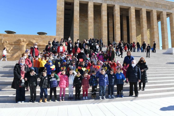 Ankara Büyükşehir Belediyesi'nin çocuk gündüz bakımevlerinde 29 Ekim coşkusu