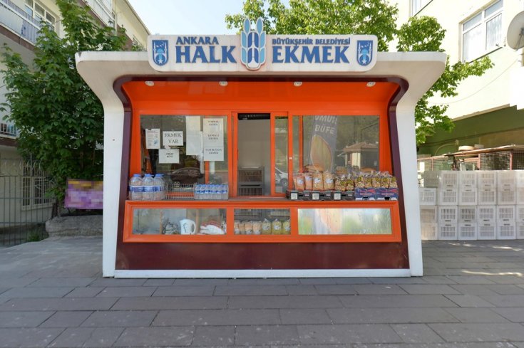 Ankara'da Halk Ekmek büfe sayısı artıyor Ankara'da Halk Ekmek büfe sayısı artıyor