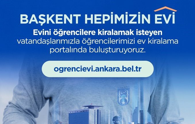 Ankara'da öğrenciler için kiralık ev portalı oluşturuldu