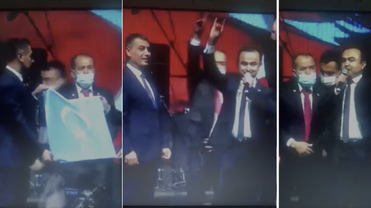 Ankara'da 'sahte cumhurbaşkanı' skandalı Ankara'da 'sahte cumhurbaşkanı' skandalı