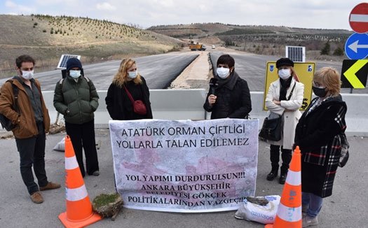 'Atatürk Orman Çiftliği yollarla talan edilemez'