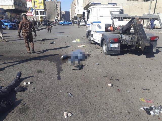 Bağdat'ta çifte intihar saldırısı: 21 ölü, en az 44 yaralı