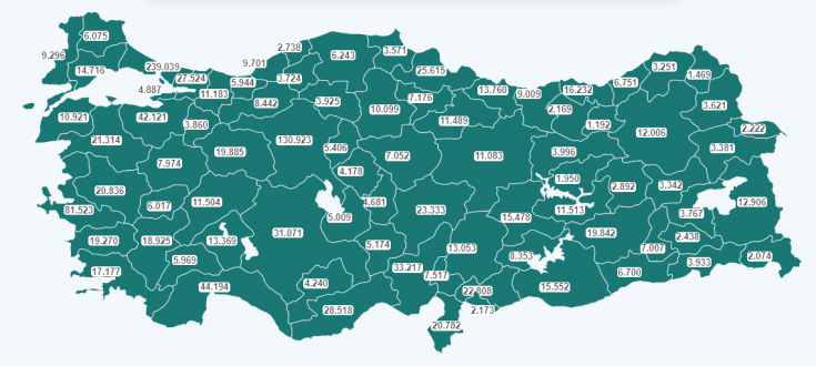 Bakanlık aşı tablosunu yayınladı: 1 milyon 312 binden fazla kişi aşı oldu