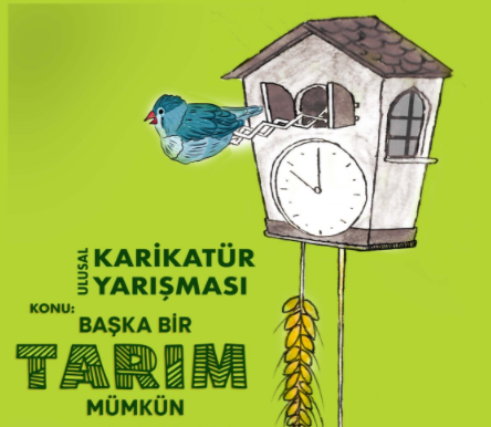 'Başka Bir Tarım Mümkün' temalı ulusal karikatür yarışması için başvurular başladı