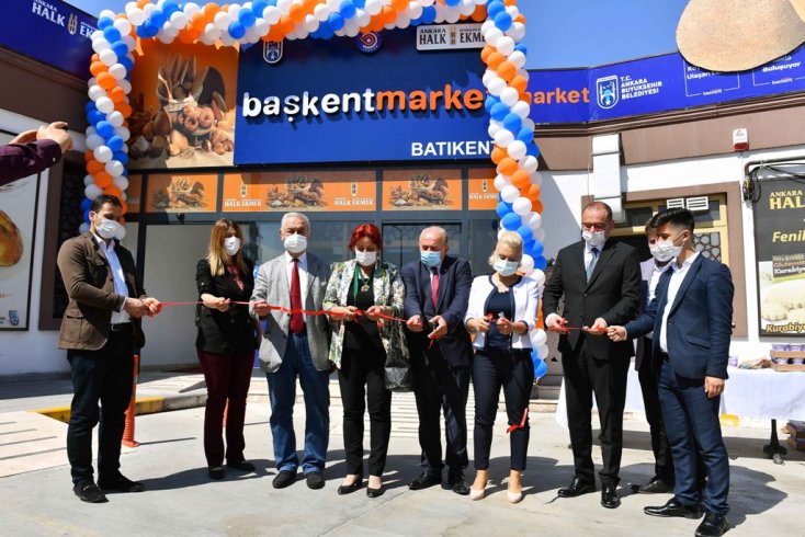 Başkent Market'in 6. şubesi Batıkent'te açıldı