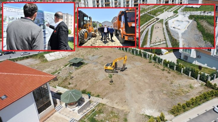 Beylikdüzü'nde 19 yeni parkın çalışmaları eş zamanlı olarak başladı