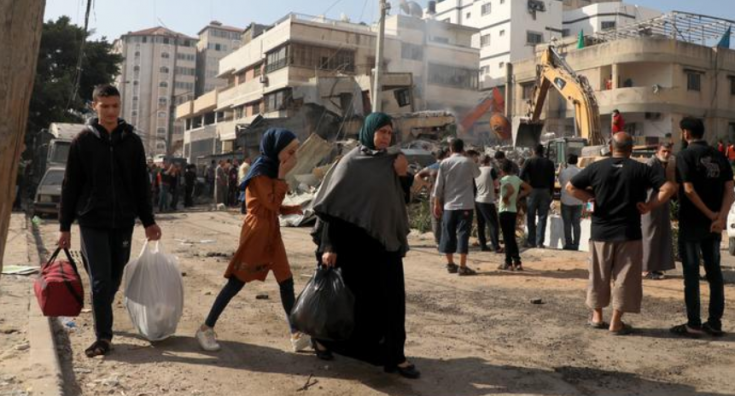 BM: Gazze Şeridi’nde 42 bin Filistinli evlerini terk etti