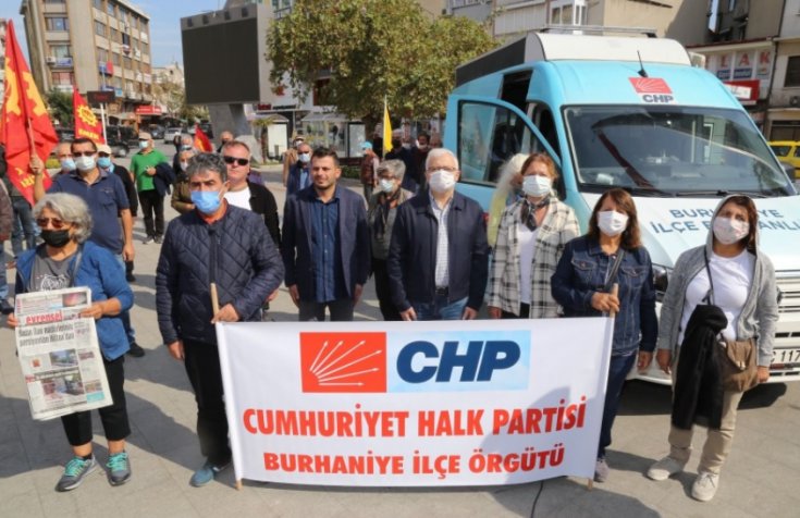 Burhaniye’de 10 Ekim Ankara Gar Katliamı anması