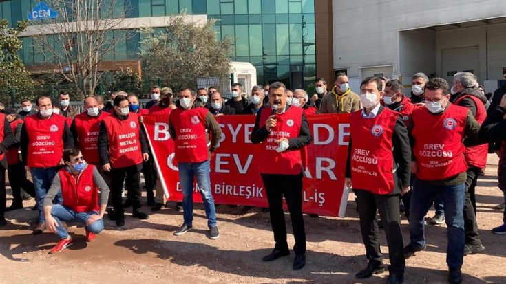 Cem Bialetti fabrikasında grev başladı