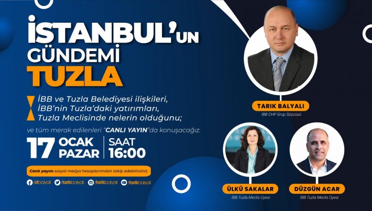 CHP İBB Meclis üyeleri Tuzla gündemini konuşmak için bir araya geliyor