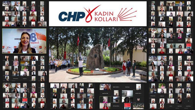 CHP Kadın Kolları Anneler Günü'nde Zübeyde Hanım'ın kabrinde tören düzenledi