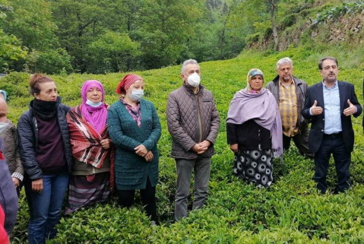 CHP Rize İl Başkanı Saltuk Deniz: Yaş çaya zam yapılmamış, sadaka verilmiştir