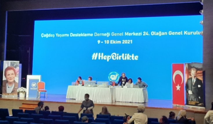 ÇYDD yeni yönetimini seçti; Prof. Dr. Ayşe Yüksel yeniden ÇYDD Genel Başkanı oldu ÇYDD yeni yönetimini seçti; Prof. Dr. Ayşe Yüksel yeniden ÇYDD Genel Başkanı oldu