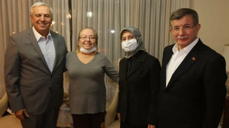 Davutoğlu'ndan Orhan Uğuroğlu'na geçmiş olsun ziyareti